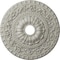 Ekena Millwork Vaduz Ceiling Medallion (Fits Canopies up to 3 1/2"), 23 1/2"OD x 3 1/2"ID x 2 1/8"P, Pot of Cream CM23VAPCF - alternate 1